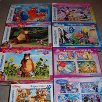 PUZZLE PRIMA INFANZIA (3+) - LOTTO DI 8
