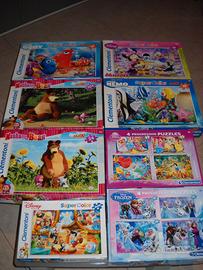 PUZZLE PRIMA INFANZIA (3+) - LOTTO DI 8