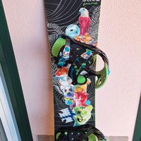 Snowboard Rossignol Circuit 155 + attacchi