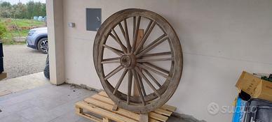 Ruote carro antico 