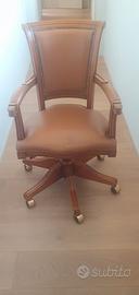 Elegante Poltrona Ufficio marca Asnaghi 