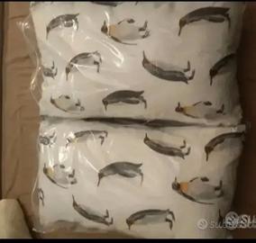 Cuscini fantasia soggetto pinguini