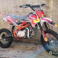 Nuove 2025 PITBIKE 125-140 17/14 REDBULL ktm cross