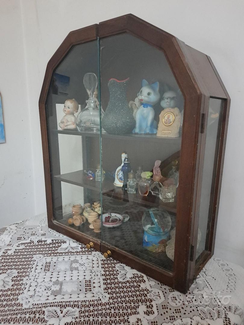vetrina per collezionismo,vetrinetta in cristallo - Arredamento e  Casalinghi In vendita a Napoli