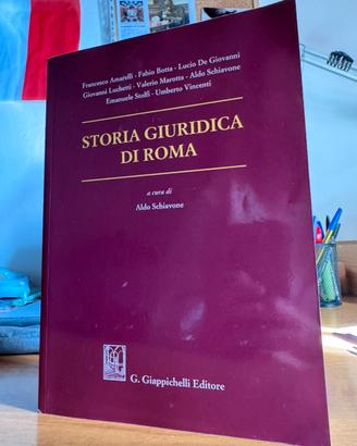 Libro storia giuridica di Roma di Aldo schiavone