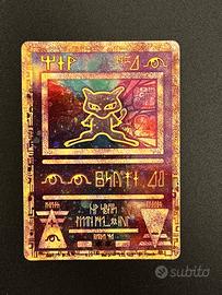 Carta Pokémon Ancient Mew 1999-2000 PERFETTA