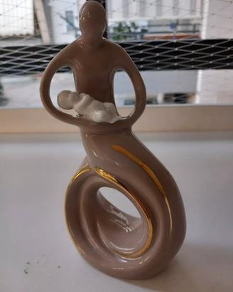 statuina in ceramica di capodimonte
