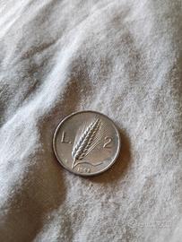 Moneta 2 lire italiane 1948