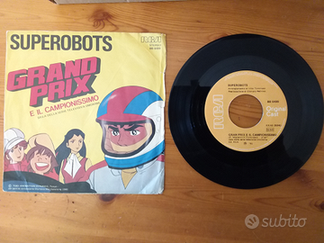 Vinile 45 giri Grandprix/Daltanious sigla tv