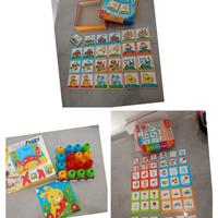 set 3 giochi Educativi