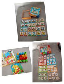 set 3 giochi Educativi