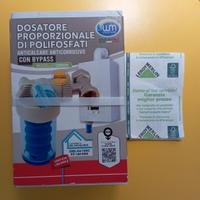Dosatore proporzionale di polifosfati in polvere