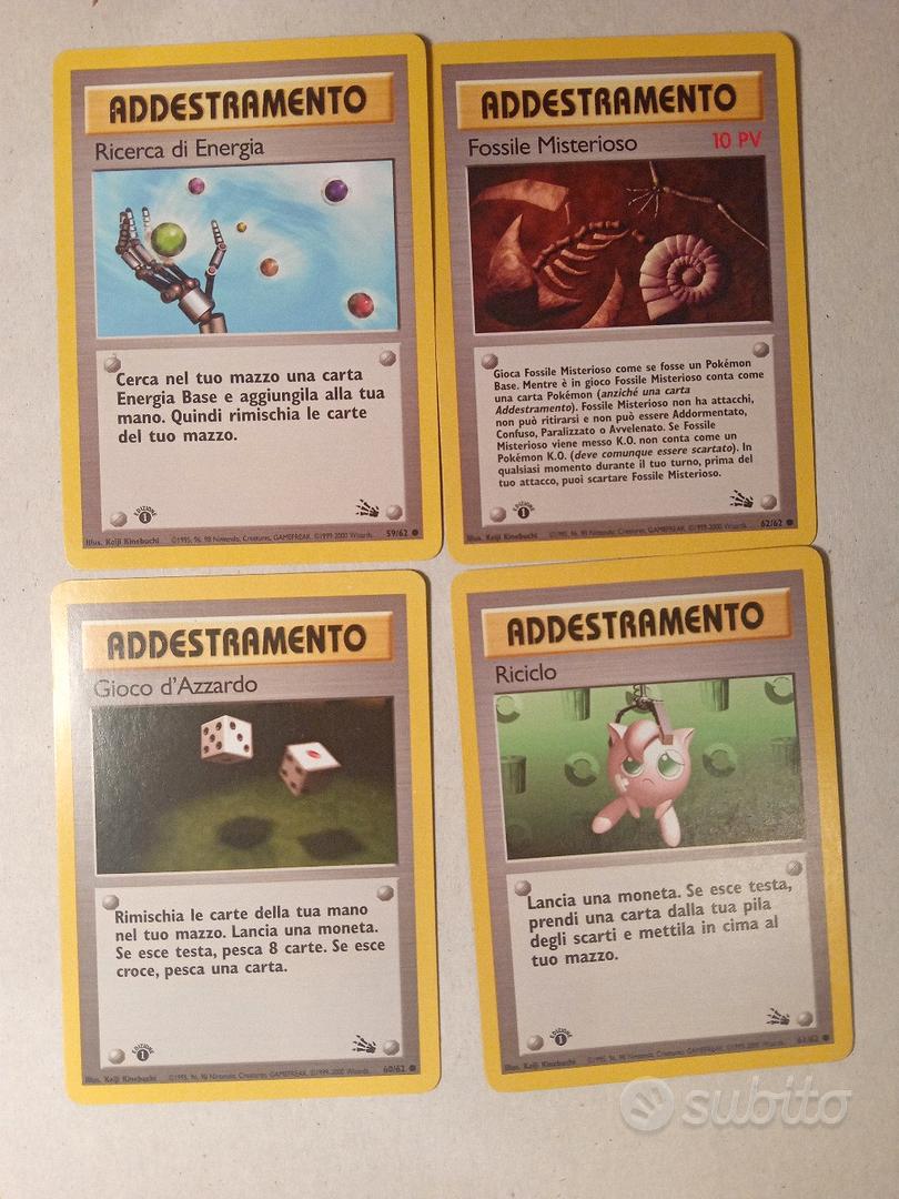 addestramento pokemon card P0131 - Scambio 95/102 * Set Base P0054 POKEMON - ADDESTRAMENTO Gas