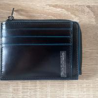 Portafoglio slim uomo pelle nero Piquadro