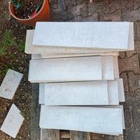 Battiscopa in marmo per esterno