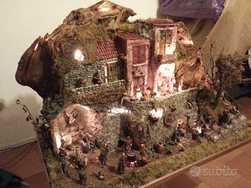 Presepe artistico artigianale 2