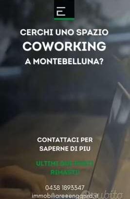 Postazione in coworking a Montebelluna