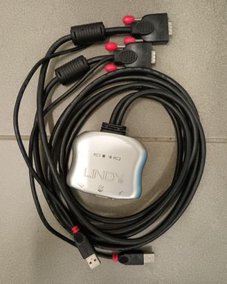 KVM switch usb LINDY