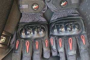 guanti moto taglia M pro biker