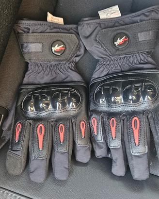 guanti moto taglia M pro biker