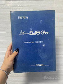 Ferrari 246gt istruzioni tecniche