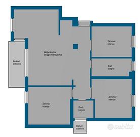 Appartamento da ristrutturare con grande potenzial