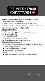 Appartamento pronto all'uso