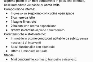 Appartamento pronto all'uso