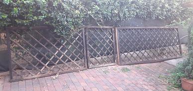 Recinzione legno Massiccio 5 metri sp. cm 5