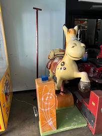 Cavallino a gettoni vintage