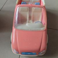 macchina Barbie e culla