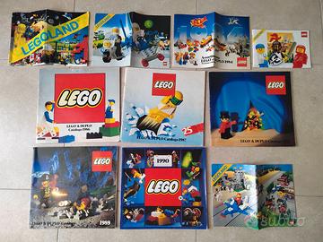 Rimanenze lego e cataloghi anni 80 90