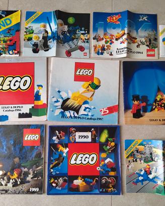 Rimanenze lego e cataloghi anni 80 90