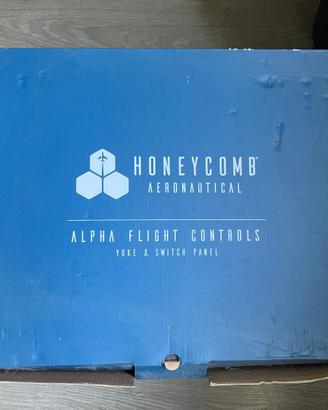 Honeycomb Alpha Flight Controls - Yoke & Switch Pa