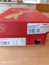 scarpe puma taglia 38 bianche