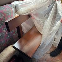 Panchine in legno di noce massello 2 metri