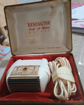 rasoio  elettrico  vintage Remington de luxe