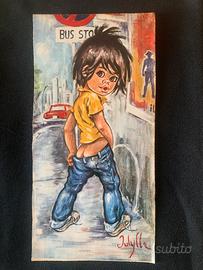 Jolylle Big eyes art ‘60-70 stampetta originale