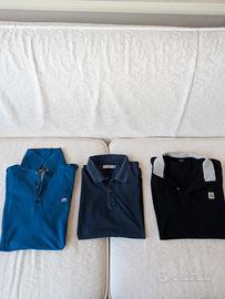 3 Polo Taglia L Refrigiwear, Banana R., Coop.