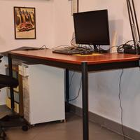 scrivania 80x160 con poltroncina