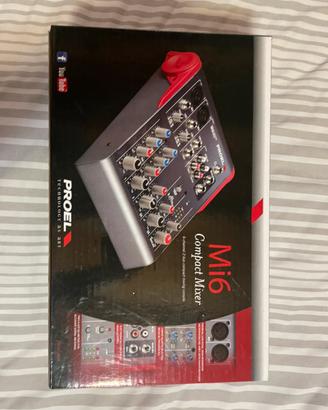 Proel Mi6 compact mixer