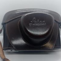 Borsa Leica in pelle marrone per M3