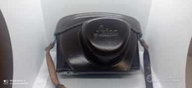 Borsa Leica in pelle marrone per M3