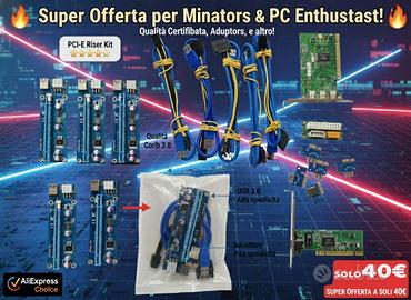 COMPONENTI PER MINERS CRYPTO