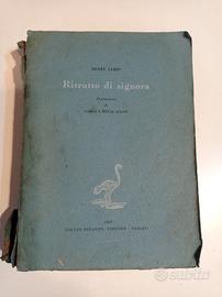 Libro Vintage "Ritratto di signora"