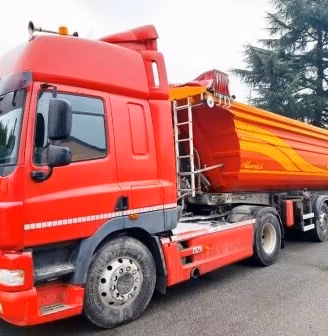 Trattore Daf CF 85.430 + Semirimorchio con vasca m