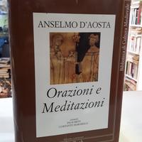Anselmo d'aosta orazioni e meditazioni inos biffi