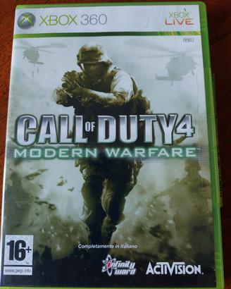 XBOX 360 CALL ofDUTY4 MODERN WARFARE
