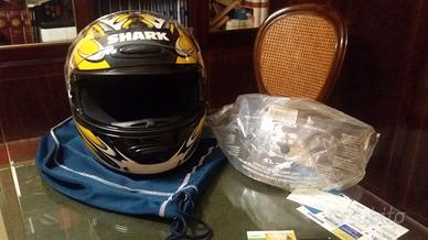 Casco shark integrale - taglia M doppia visiera