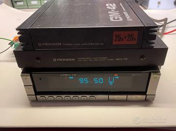 Autoradio Pioner KEX500 + GM42 amplificatore